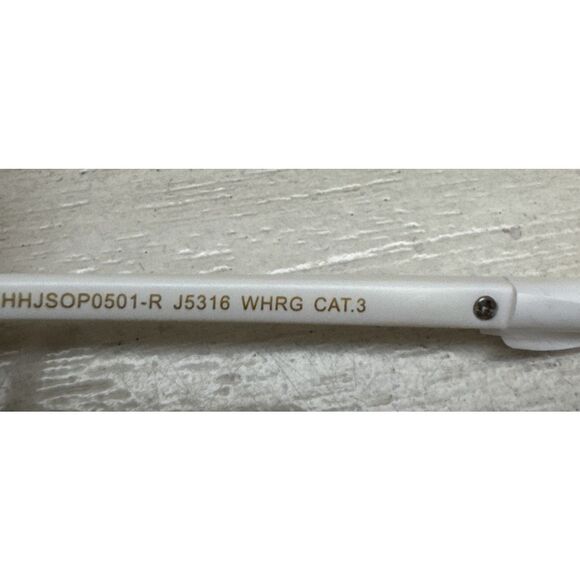 Jessica Simpson J5316 WHRG White & RGold Cat Eye Sunglasses White Arms NWT - Picture 7 of 9